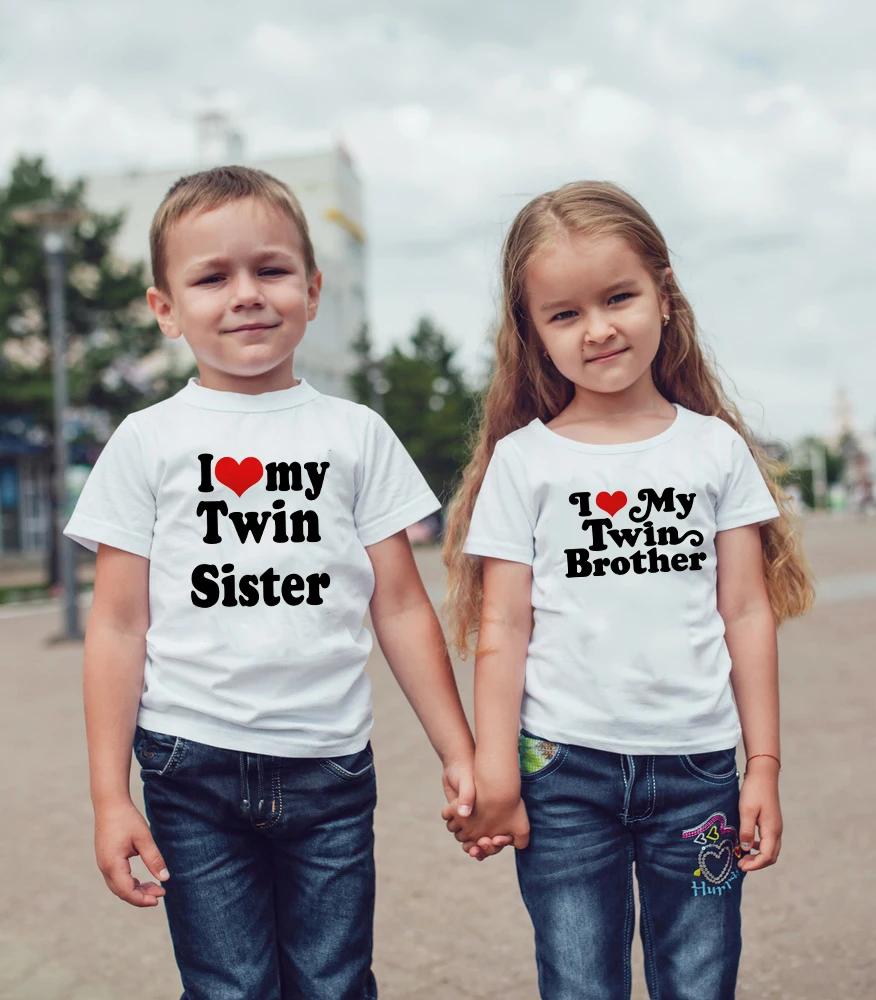 I Love My Brother & I Love My Sister ȭƮ Ű Tshirt  Ƽ ȭƮ ɽ  ž  Ű Ƽ  Ƽ